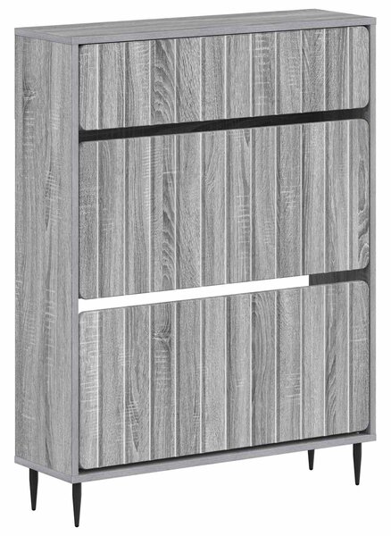 Szafka na buty ZWOLLE 78 x 24 x 103 cm Drewno inżynieryjne