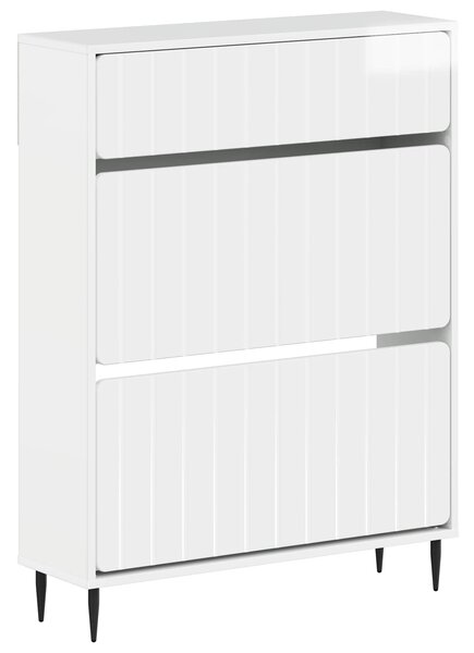 Szafka na buty ZWOLLE 78 x 24 x 103 cm Drewno inżynieryjne