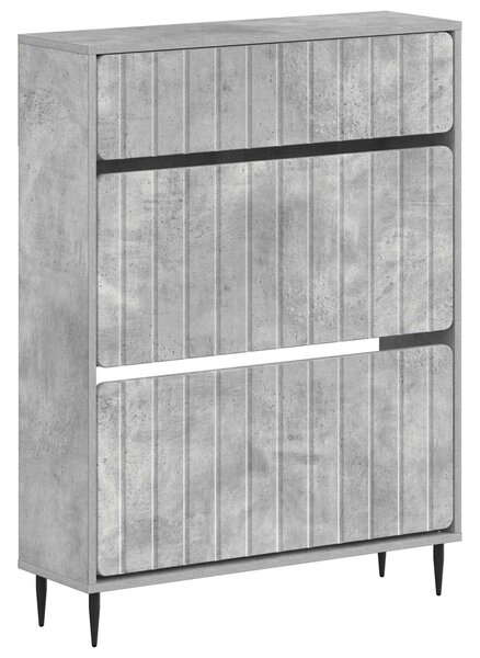 Szafka na buty ZWOLLE 78 x 24 x 103 cm Drewno inżynieryjne