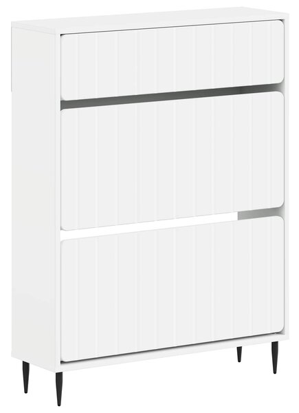 Szafka na buty ZWOLLE 78 x 24 x 103 cm Drewno inżynieryjne