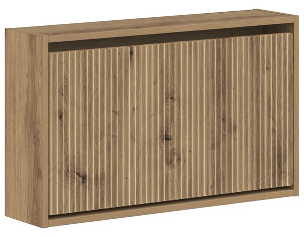 Wisząca szafka na buty ARNHEM 71 x 17 x 43 cm Dąb artisan