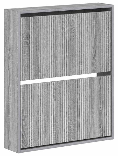 Wisząca szafka na buty ARNHEM 71 x 17 x 86 cm Szary Sonoma