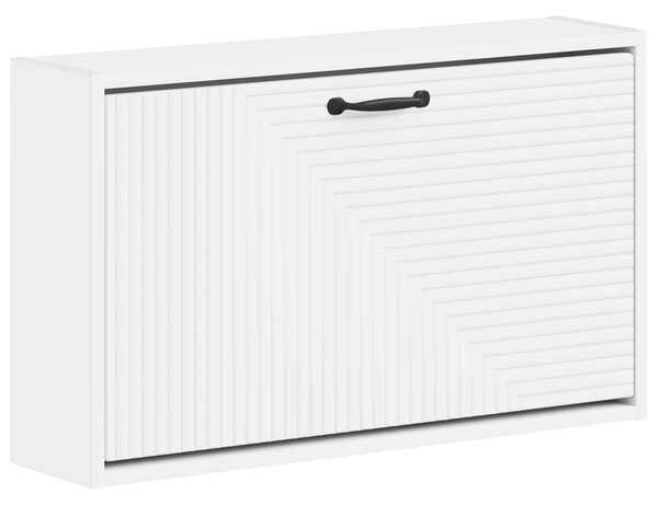 Wisząca szafka na buty HAARLEM 71 x 17 x 43 cm Biały