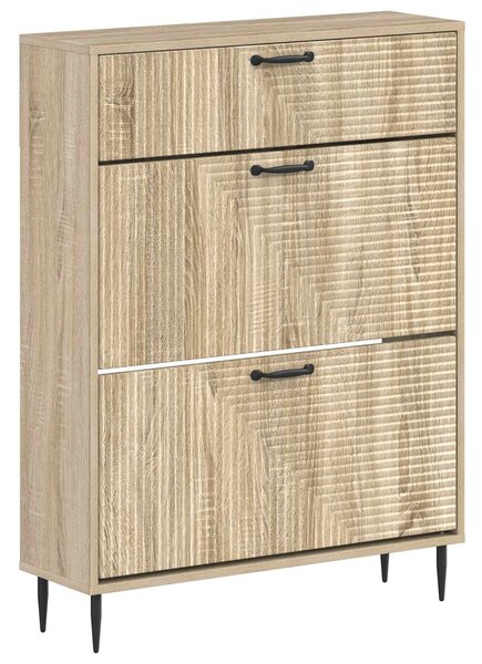 Szafka na buty HAARLEM 78 x 24 x 103 cm Drewno inżynieryjne
