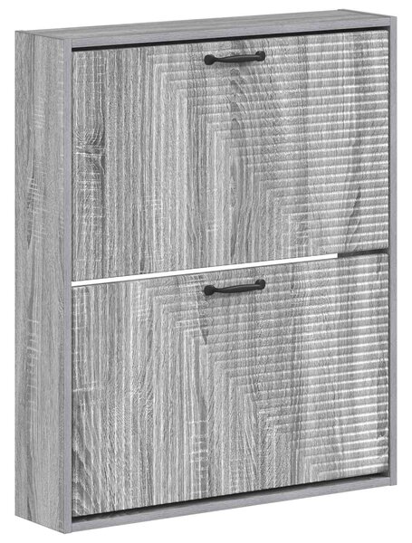 Wisząca szafka na buty HAARLEM 71 x 17 x 86 cm Szary Sonoma