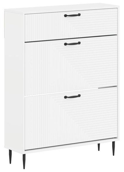 Szafka na buty HAARLEM 78 x 24 x 103 cm Drewno inżynieryjne