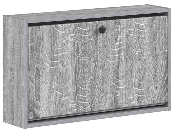 Wisząca szafka na buty DELFT 71 x 17 x 43 cm Szary Sonoma