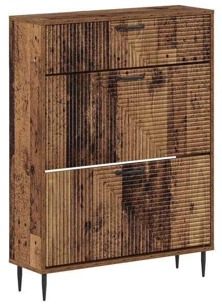 Szafka na buty HAARLEM 78 x 24 x 103 cm Drewno inżynieryjne