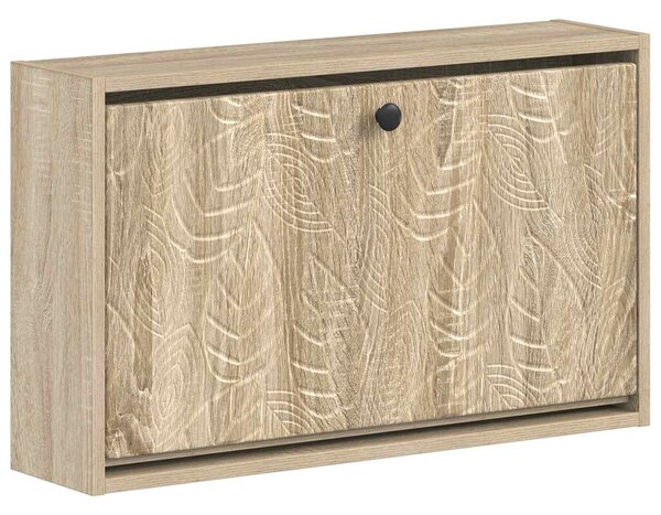Wisząca szafka na buty DELFT 71 x 17 x 43 cm dąb Sonoma