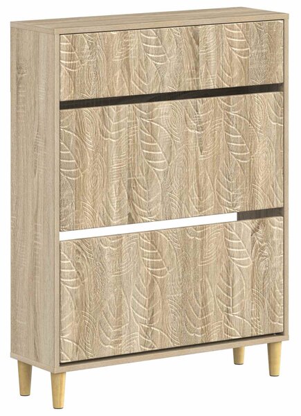 Szafka na buty DELFT 78 x 24 x 103 cm Drewno inżynieryjne