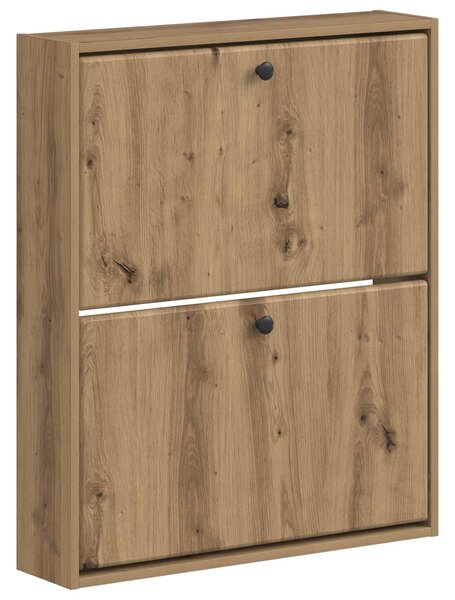 Wisząca szafka na buty BREDA 71 x 17 x 86 cm Dąb artisan