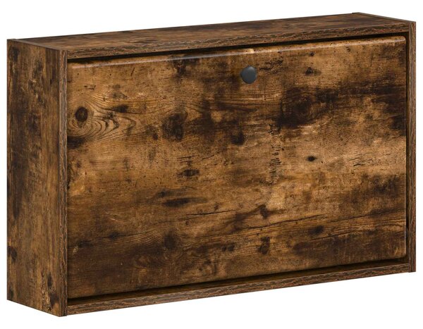 Wisząca szafka na buty BREDA 71 x 17 x 43 cm Dąb wędzony