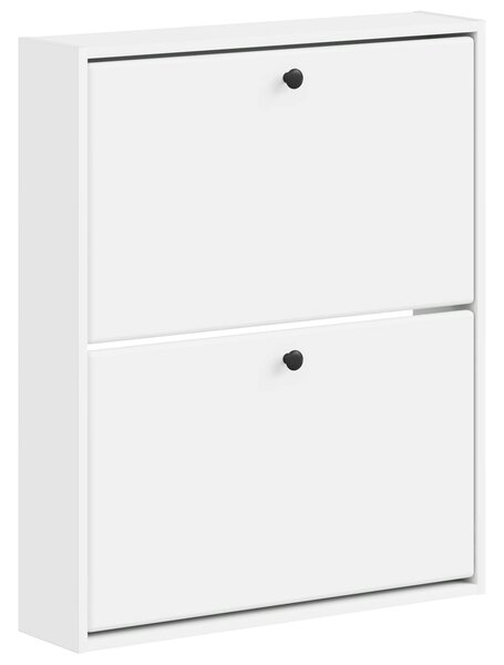 Wisząca szafka na buty BREDA 71 x 17 x 86 cm Biały