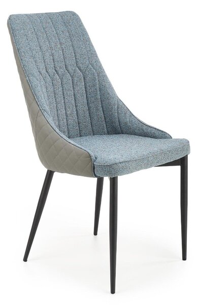 Krzesło K448 niebieskie/jasnoszare