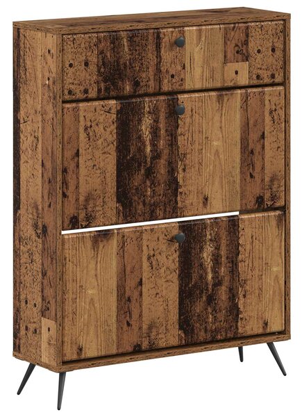 Szafka na buty BREDA 78 x 24 x 103 cm Drewno inżynieryjne