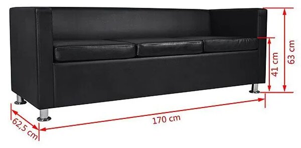 Sofa 3-osobowa W7-P65