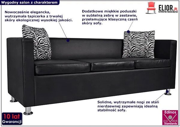 Sofa 3-osobowa W7-P65