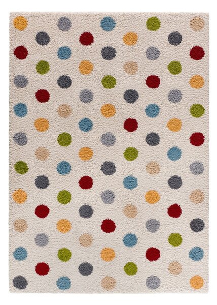 Kremowy dywan 57x110 cm Norge Dots – Universal