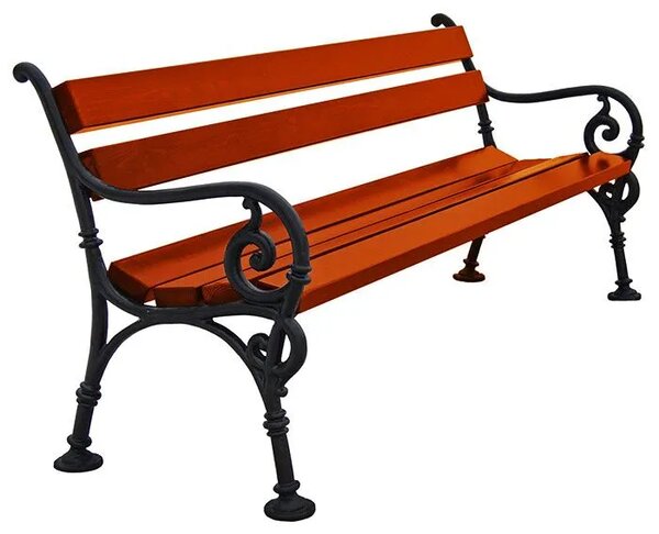 Ławka parkowa 150cm 7 kolorów D1-G11