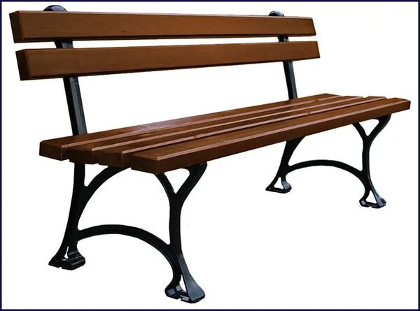 Ławka parkowa 150cm W2-B67