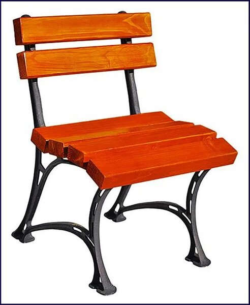 Drewniane krzesło ogrodowe Z5-F29