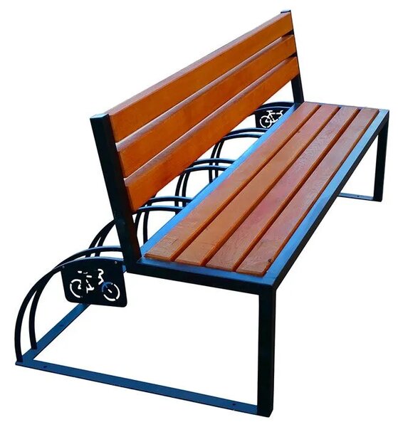 Ławka parkowa drewniana 150 cm P1-E03