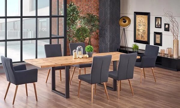 Duży rozkładany stół industrialny S6-K46
