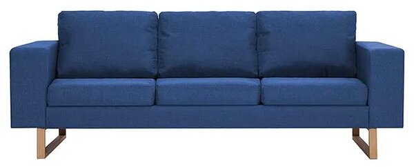 Granatowa elegancka trzyosobowa sofa F8-C69
