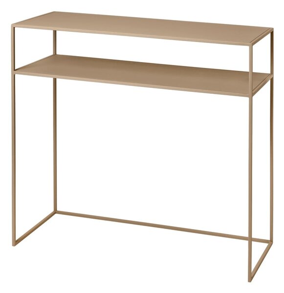 Beżowa metalowa konsola 35x85 cm Fera – Blomus