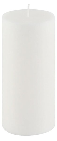 Biała świeczka Ego Dekor Cylinder Pure, 50 h