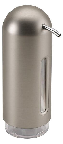 Plastikowy dozownik do mydła w kolorze srebra 350 ml Penguin – Umbra