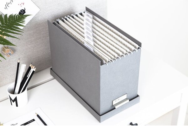 Kartonowy organizer na dokumenty Johan – Bigso Box of Sweden