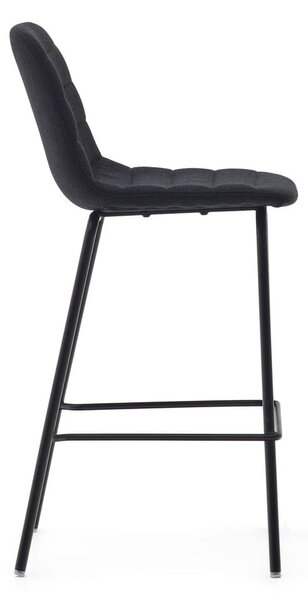 Czarne hokery zestaw 2 szt. 92,5 cm Zunilda – Kave Home
