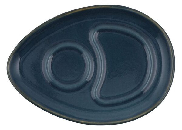 Ciemnoniebieskie ceramiczne filiżanki zestaw 2 szt. 0.21 l – Hermia