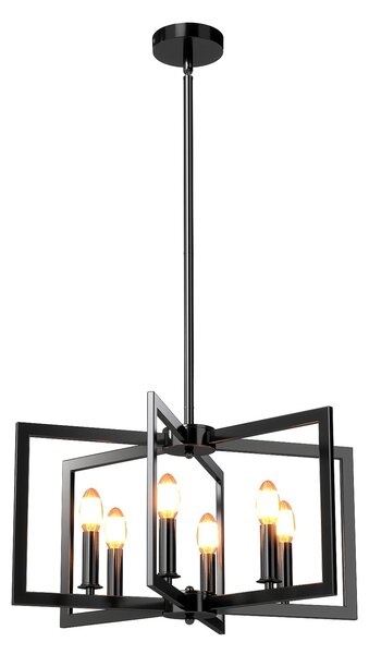 Industrialna lampa sufitowa z regulowaną wysokością