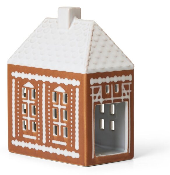 Ceramiczny świecznik na świeczkę typu tealight Gingerbread Lighthouse – Kähler Design