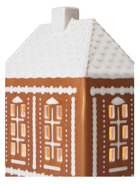 Ceramiczny świecznik na świeczkę typu tealight Gingerbread Lighthouse – Kähler Design