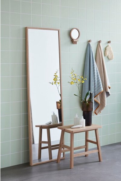 Lustro z drewnianą ramą stojące 52x167 cm Glimpse – Hübsch