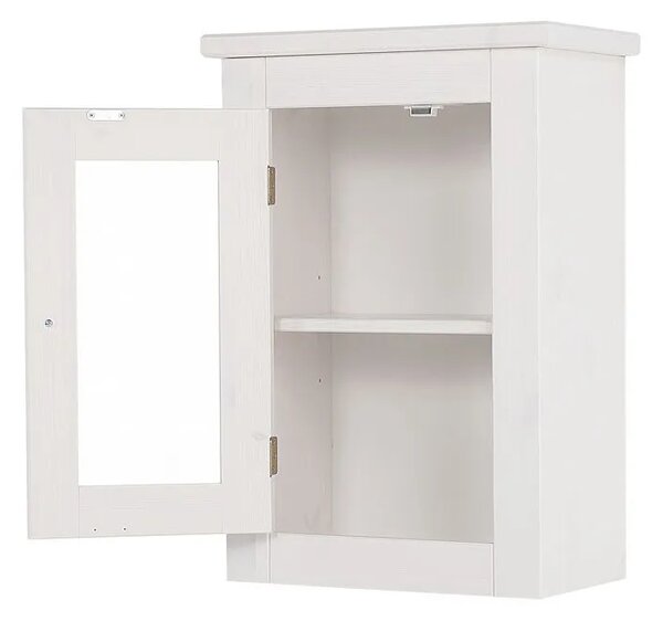Biała szafka łazienkowa wisząca S8-B73