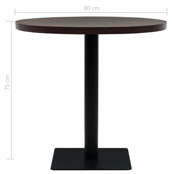 Okrągły stolik bistro D7-R76