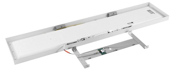 Deko-Light Panel LED PRO OFFICE SANO, możliwość ściemniania, biały / opal, biuro, aluminium