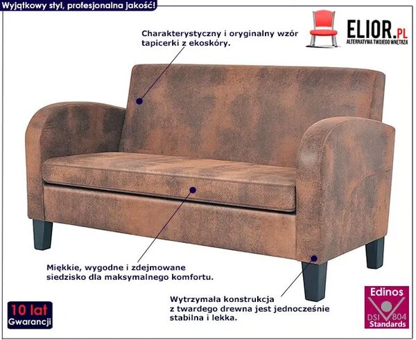 Dwuosobowa sofa A1-B88