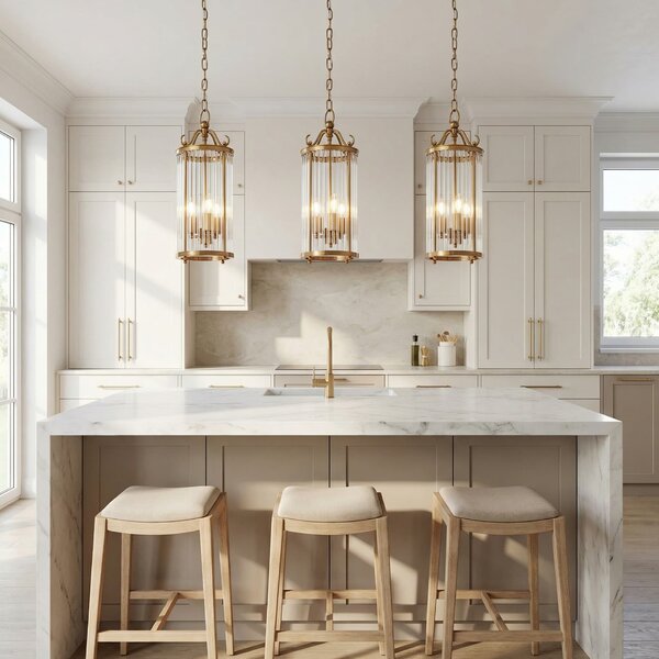 LAMPA WISZĄCA LOFT MOSIĘŻNA BOSTON W3
