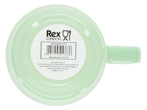Miętowy szklany kubek 280 ml – Rex London