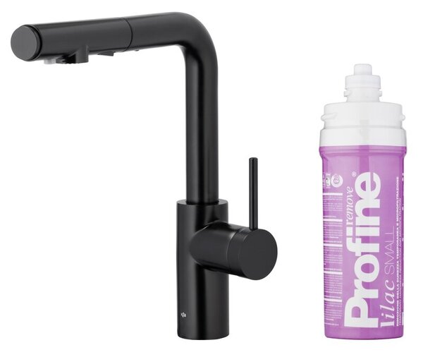 Bateria kuchenna KFA z filtrem LILAC S DUERO PURE 6623-115-81 Czarna