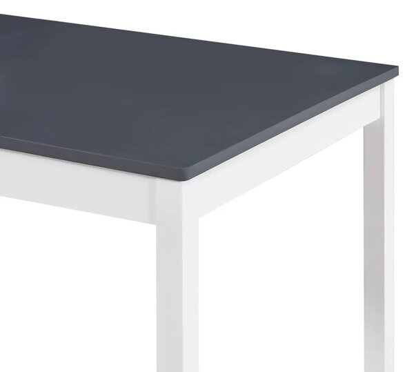 Stół minimalistyczny z sosny – biało G7-C19
