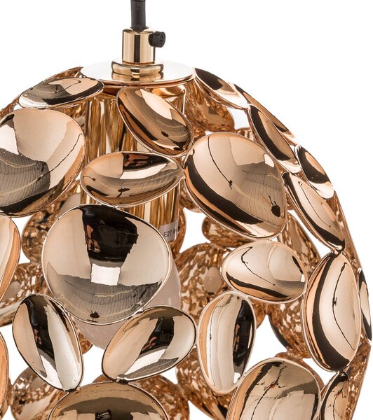 Schuller Valencia Lampa wisząca Narisa, brązowy / rdzawy, salon / jadalnia, metal, nowoczesny