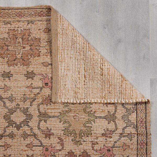 Dywan z mieszanki juty w naturalnym kolorze tkany ręcznie 200x290 cm Celine Jute Global – Flair Rugs