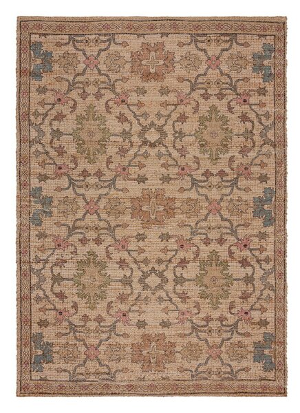 Dywan z mieszanki juty w naturalnym kolorze tkany ręcznie 200x290 cm Celine Jute Global – Flair Rugs