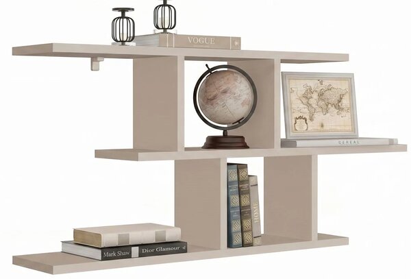 Kaszmirowa minimalistyczna półka wisząca nowoczesna H6-C59